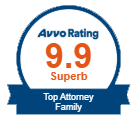 Avvo Rating | 9.9 Superb | Top Attorney Family